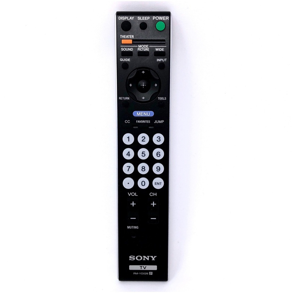 Genuine Sony RM-YD026 TV / Theater Sound Remote Control TESTED OEM Replacement